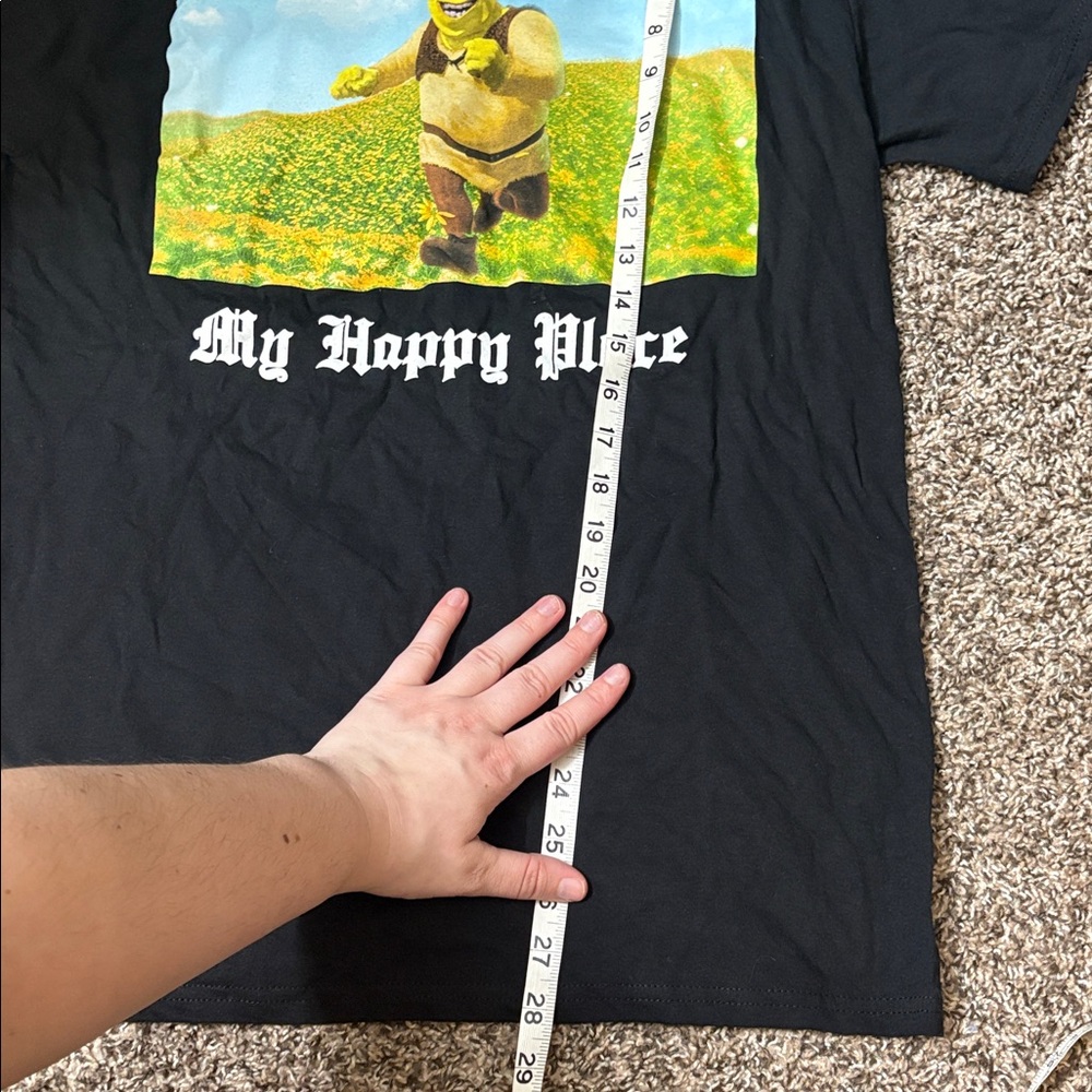 NWT Dream Works Shrek My Happy Place 100% Cotton T-Shirt M - Picture 6 of 6